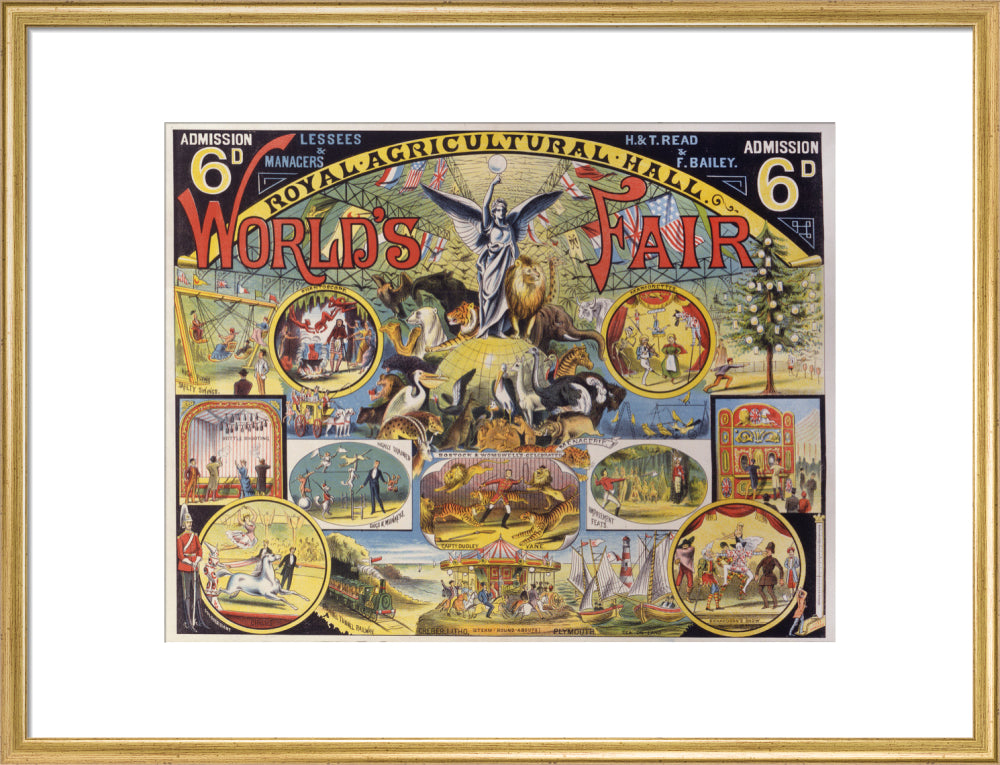 World&#39;s Fair Poster, Royal Agricultural Hall