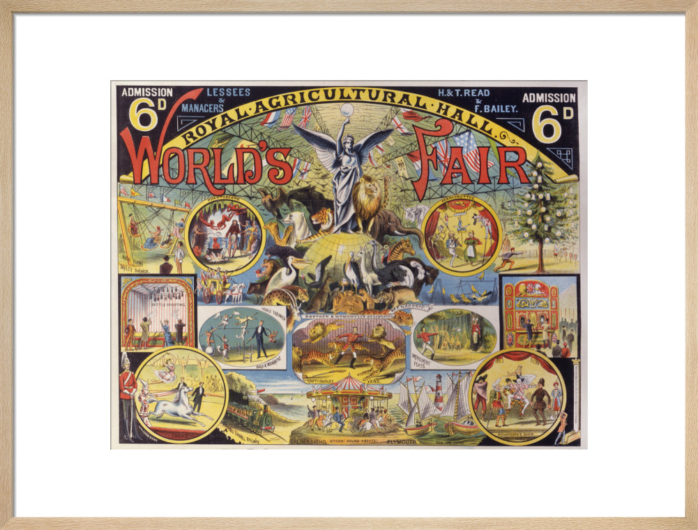 World&#39;s Fair Poster, Royal Agricultural Hall