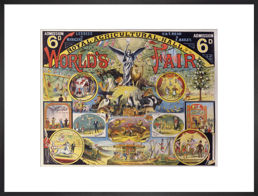 World&#39;s Fair Poster, Royal Agricultural Hall