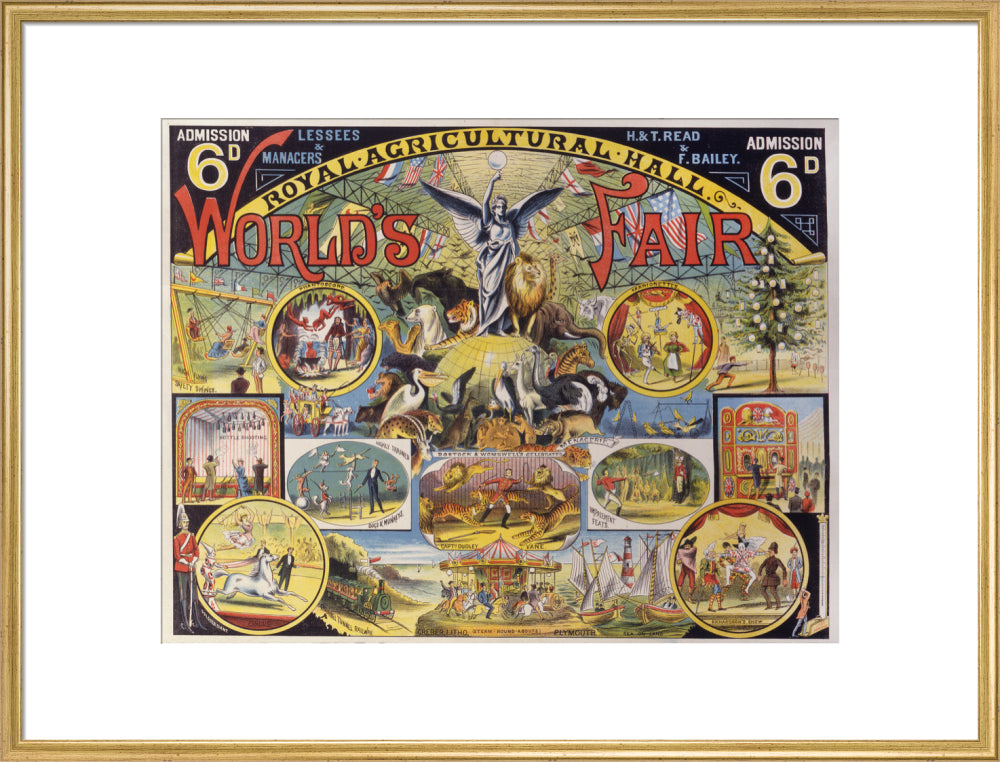 World&#39;s Fair Poster, Royal Agricultural Hall