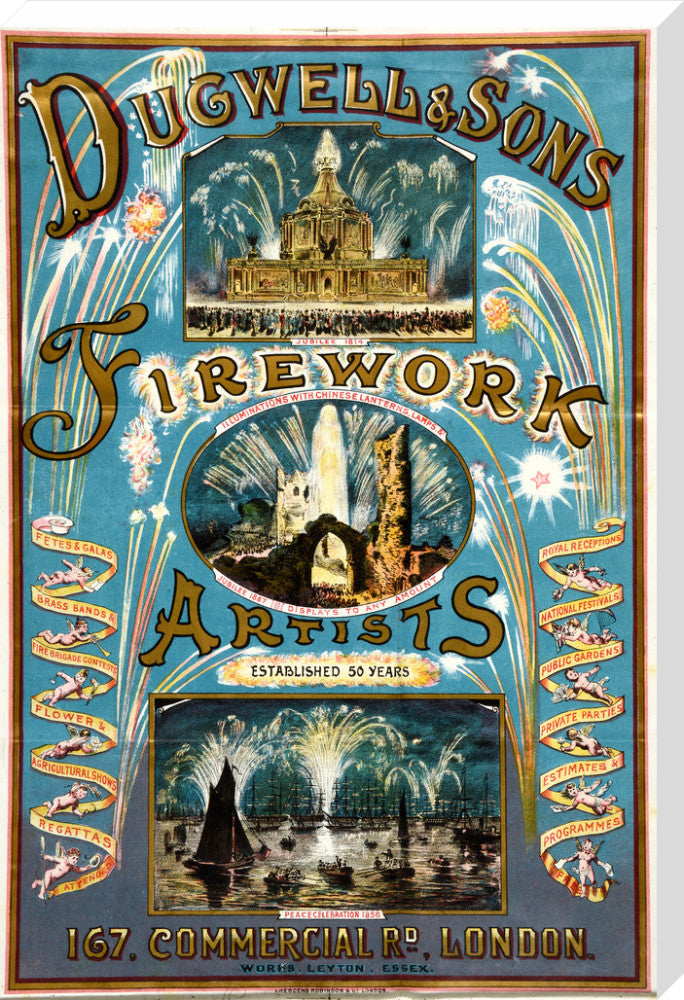 Dugwell and Sons, Firework Artists