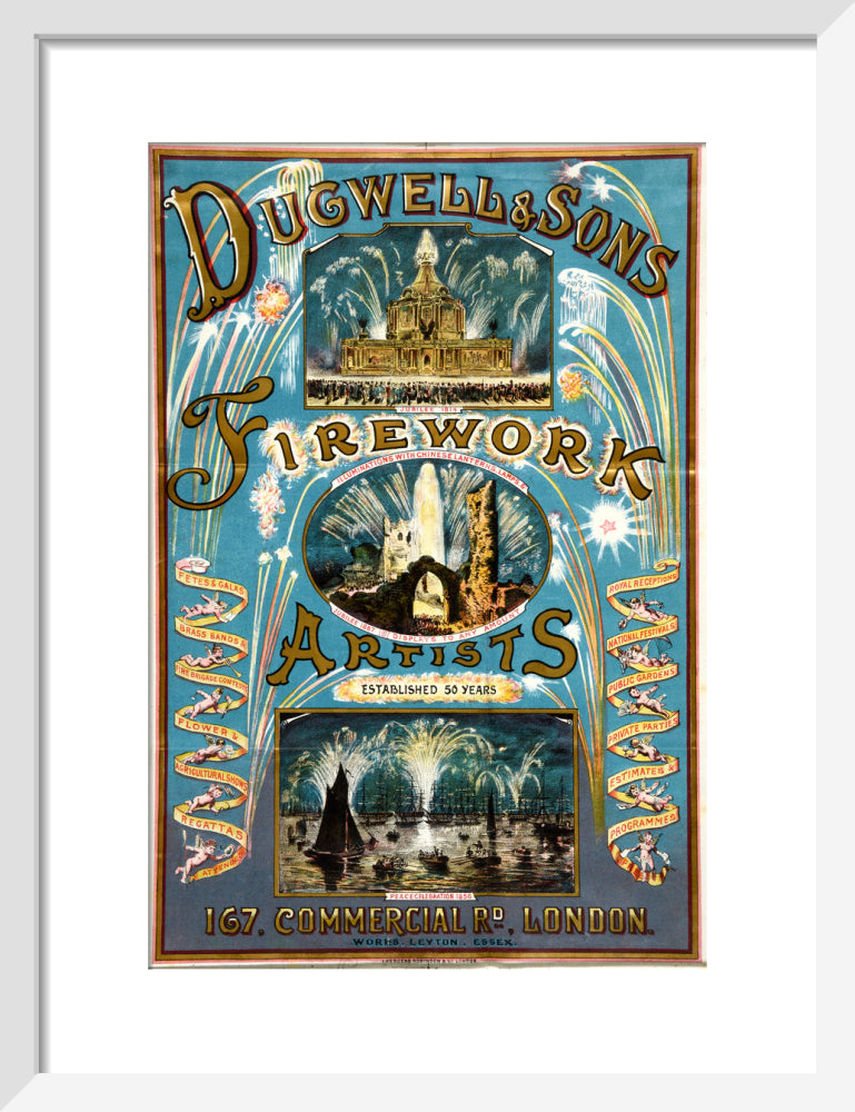 Dugwell and Sons, Firework Artists