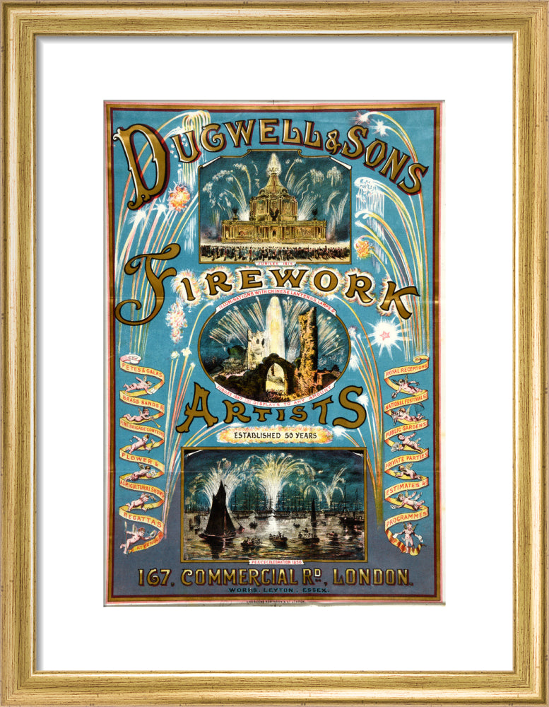 Dugwell and Sons, Firework Artists