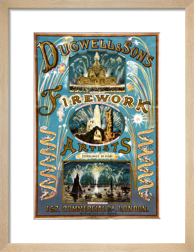 Dugwell and Sons, Firework Artists
