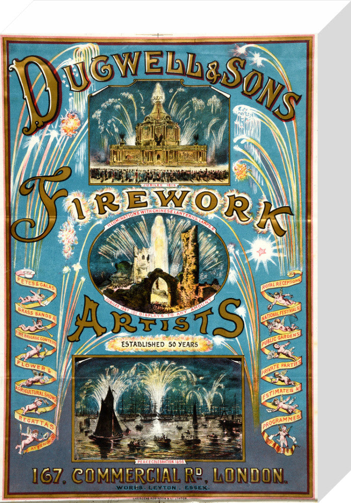 Dugwell and Sons, Firework Artists