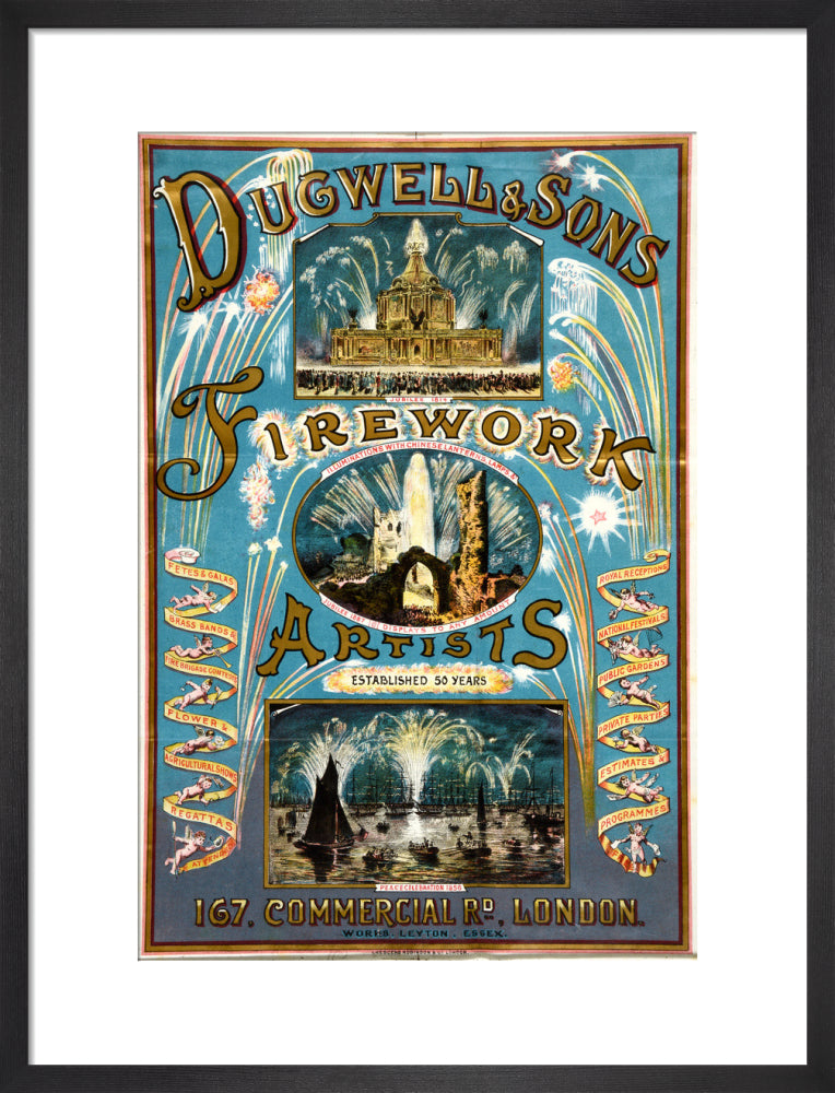 Dugwell and Sons, Firework Artists