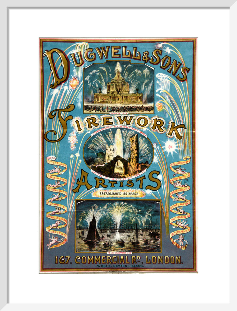 Dugwell and Sons, Firework Artists