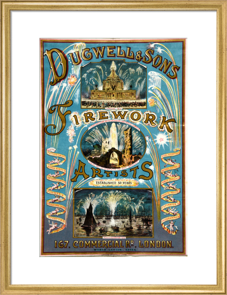 Dugwell and Sons, Firework Artists