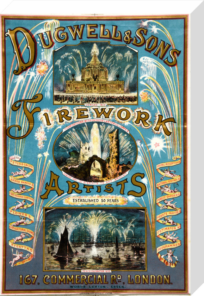 Dugwell and Sons, Firework Artists