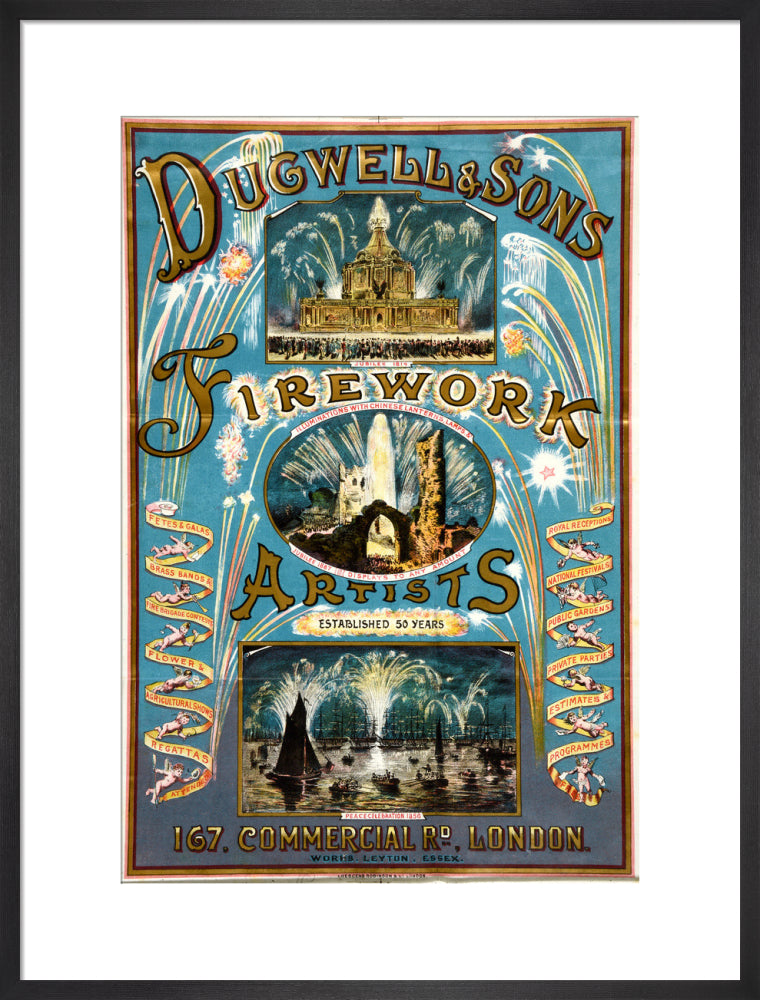 Dugwell and Sons, Firework Artists