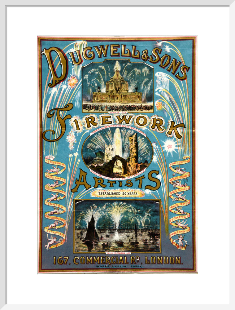 Dugwell and Sons, Firework Artists