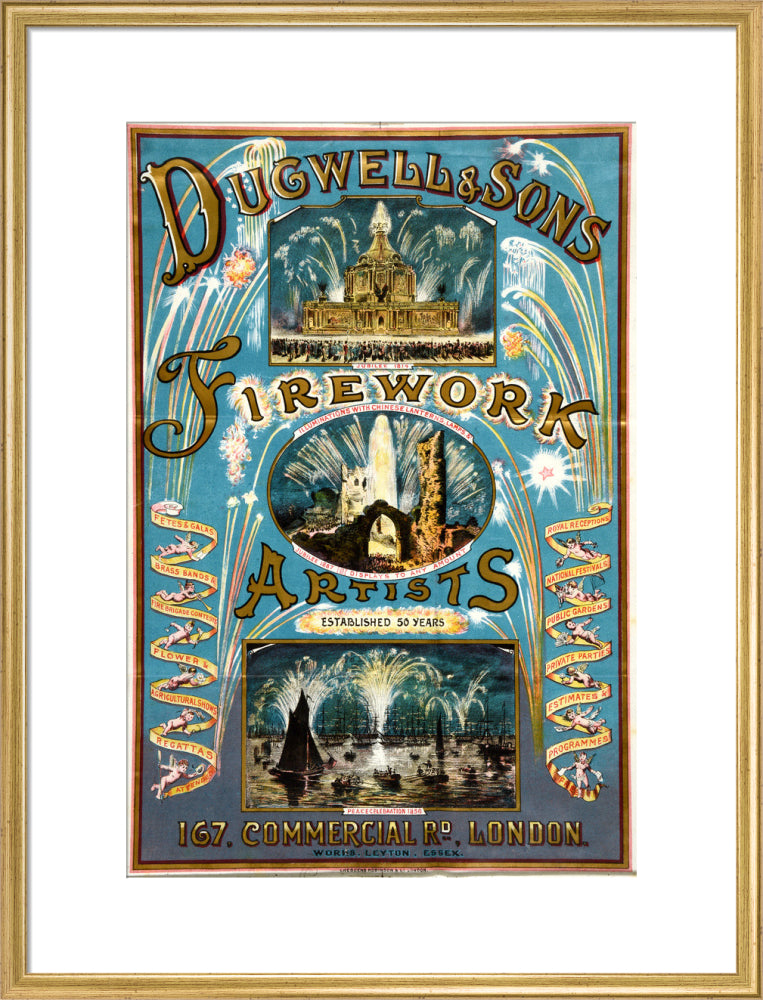 Dugwell and Sons, Firework Artists