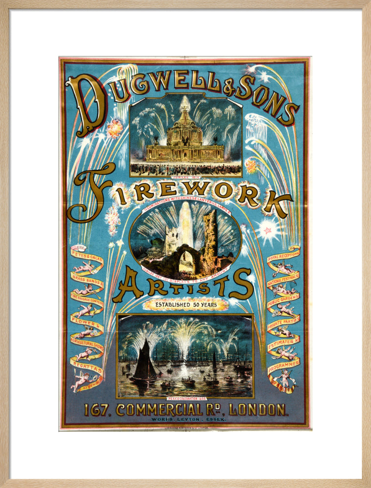 Dugwell and Sons, Firework Artists
