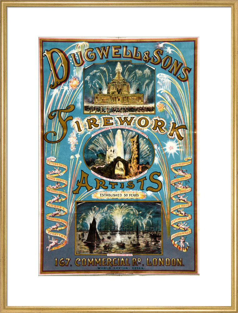 Dugwell and Sons, Firework Artists