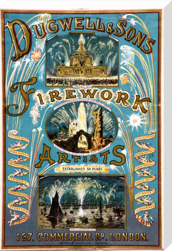 Dugwell and Sons, Firework Artists