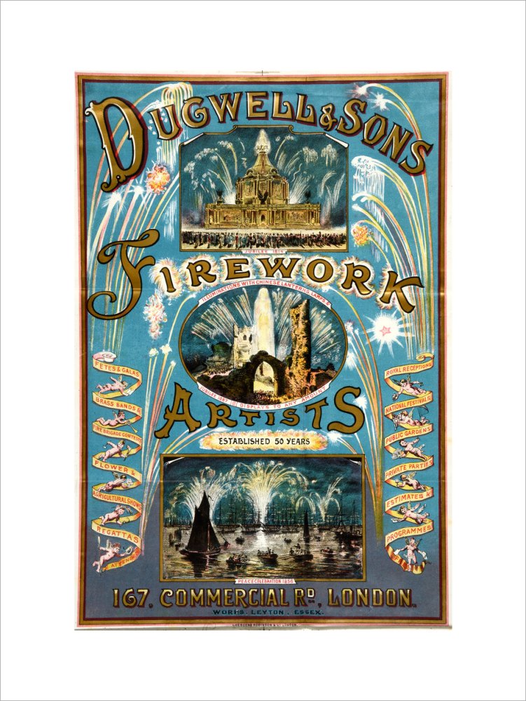 Dugwell and Sons, Firework Artists
