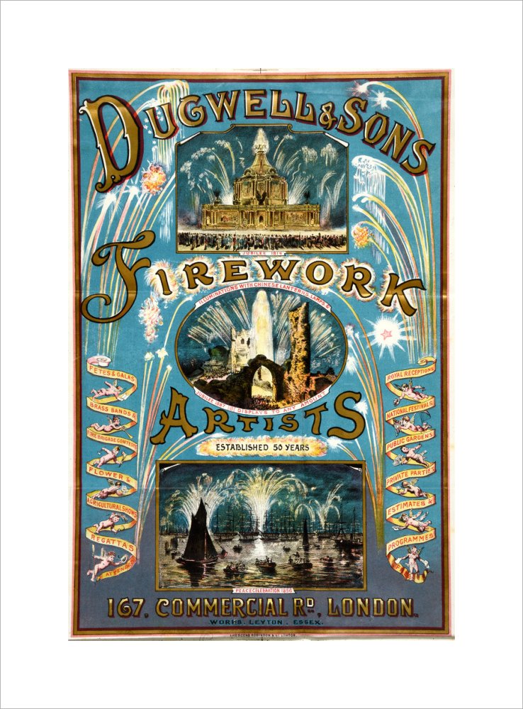 Dugwell and Sons, Firework Artists