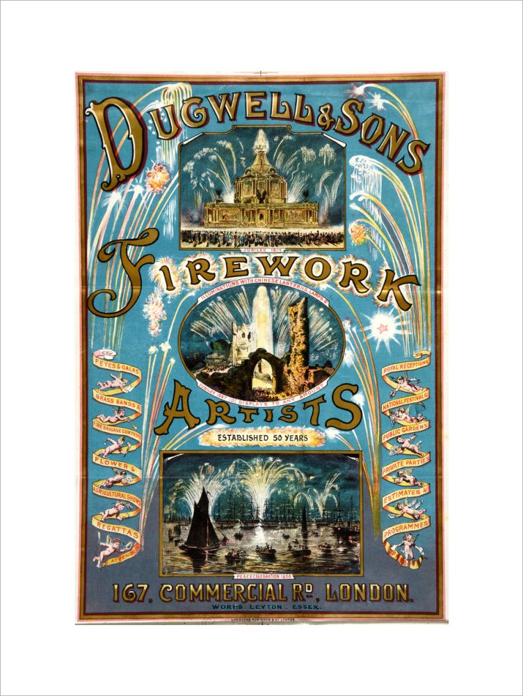 Dugwell and Sons, Firework Artists