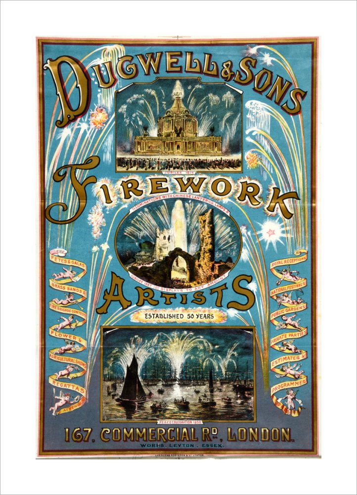 Dugwell and Sons, Firework Artists