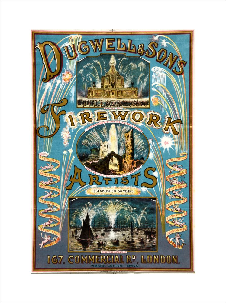 Dugwell and Sons, Firework Artists