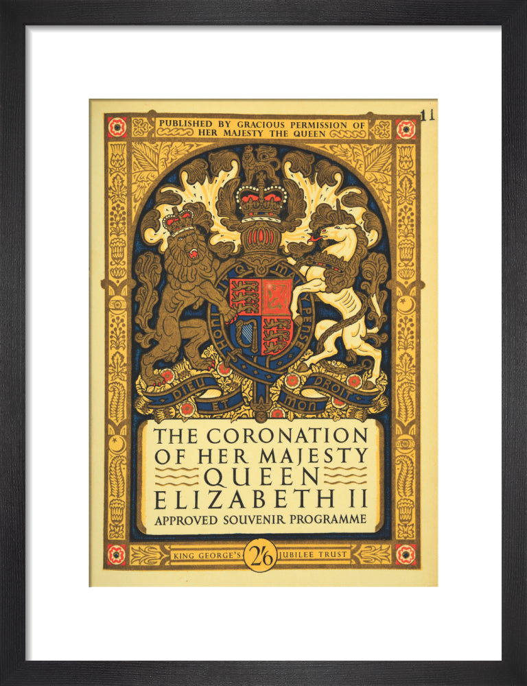 Souvenir Programme for the Coronation of Elizabeth II
