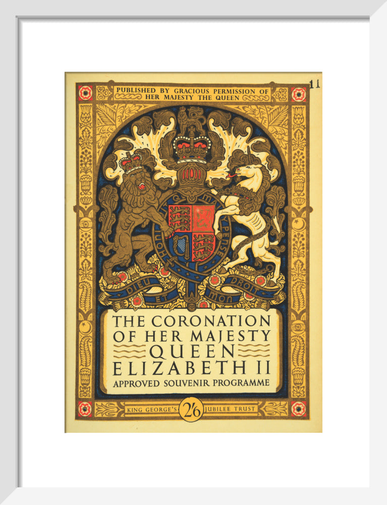 Souvenir Programme for the Coronation of Elizabeth II