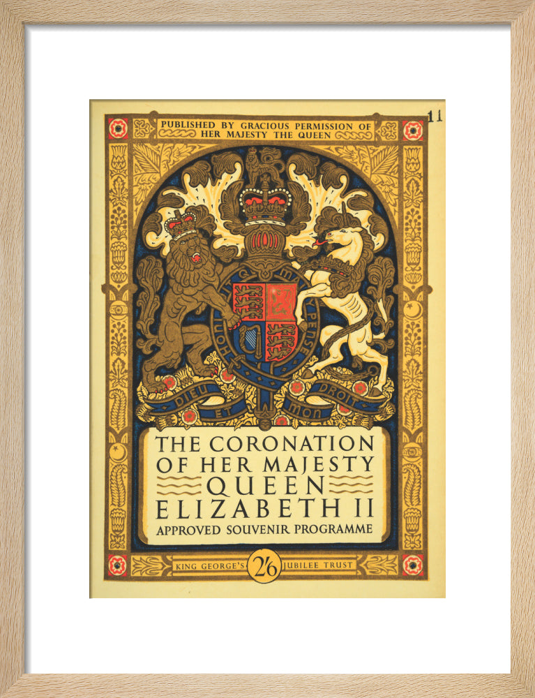 Souvenir Programme for the Coronation of Elizabeth II