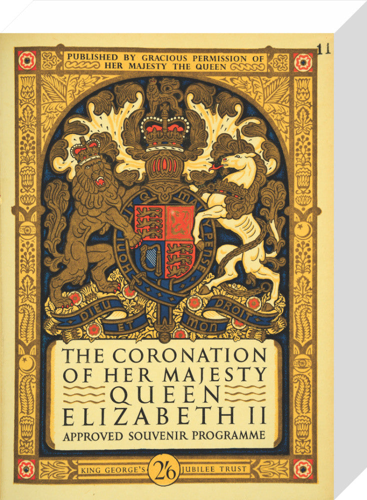 Souvenir Programme for the Coronation of Elizabeth II