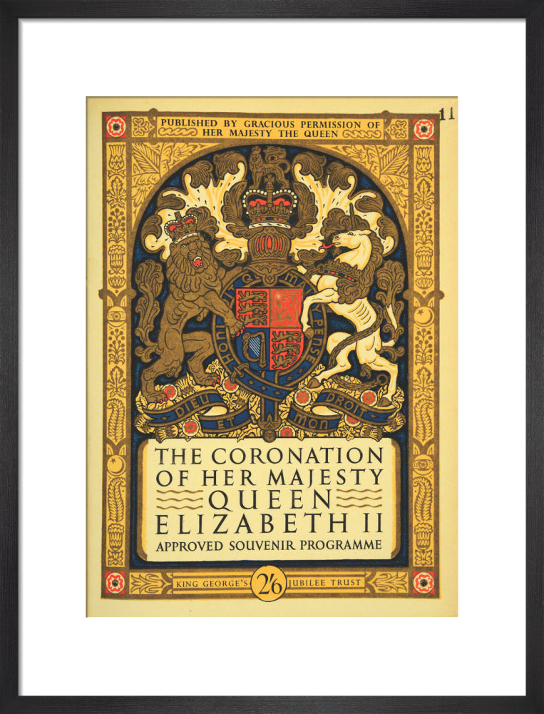 Souvenir Programme for the Coronation of Elizabeth II