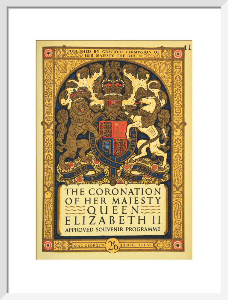 Souvenir Programme for the Coronation of Elizabeth II