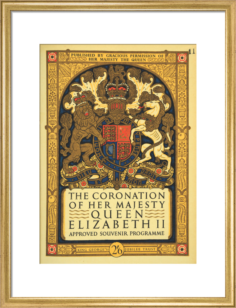 Souvenir Programme for the Coronation of Elizabeth II