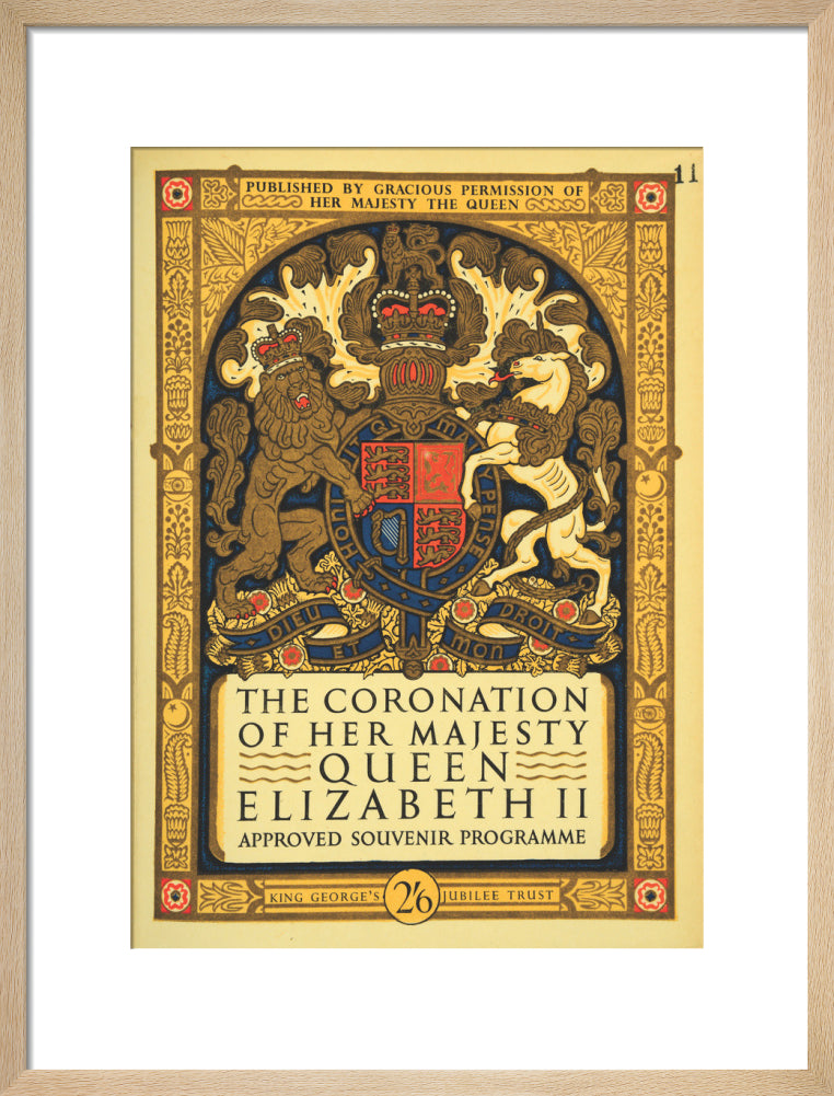 Souvenir Programme for the Coronation of Elizabeth II