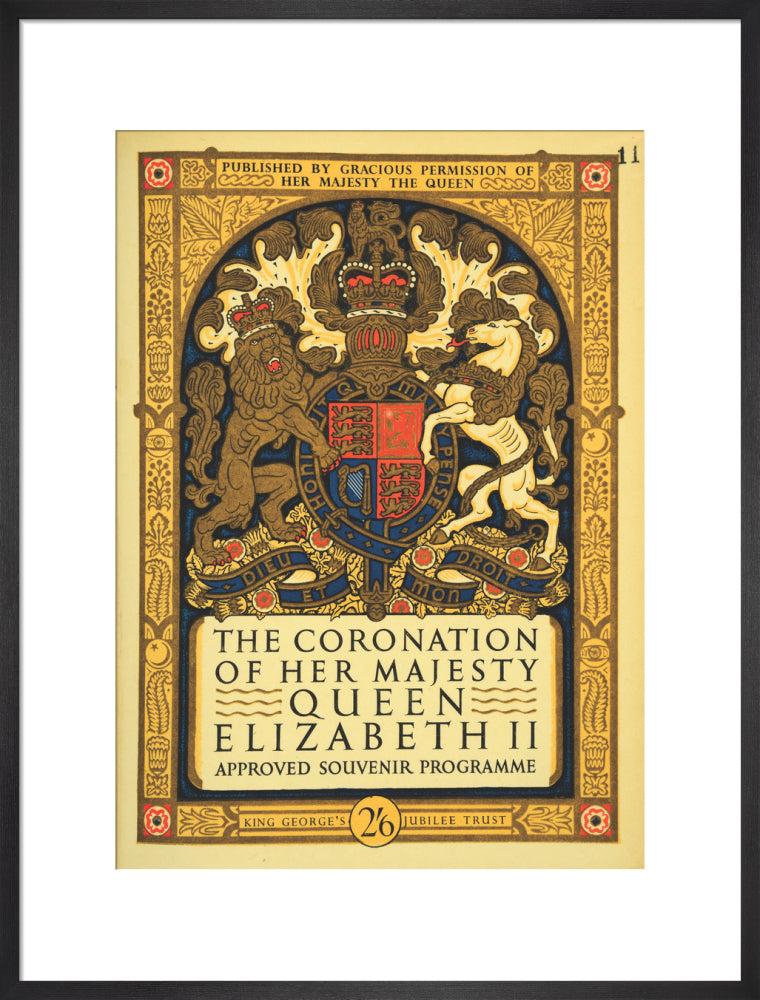 Souvenir Programme for the Coronation of Elizabeth II