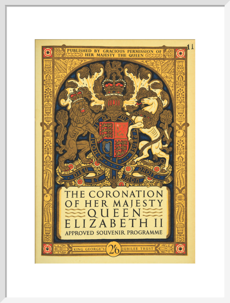Souvenir Programme for the Coronation of Elizabeth II