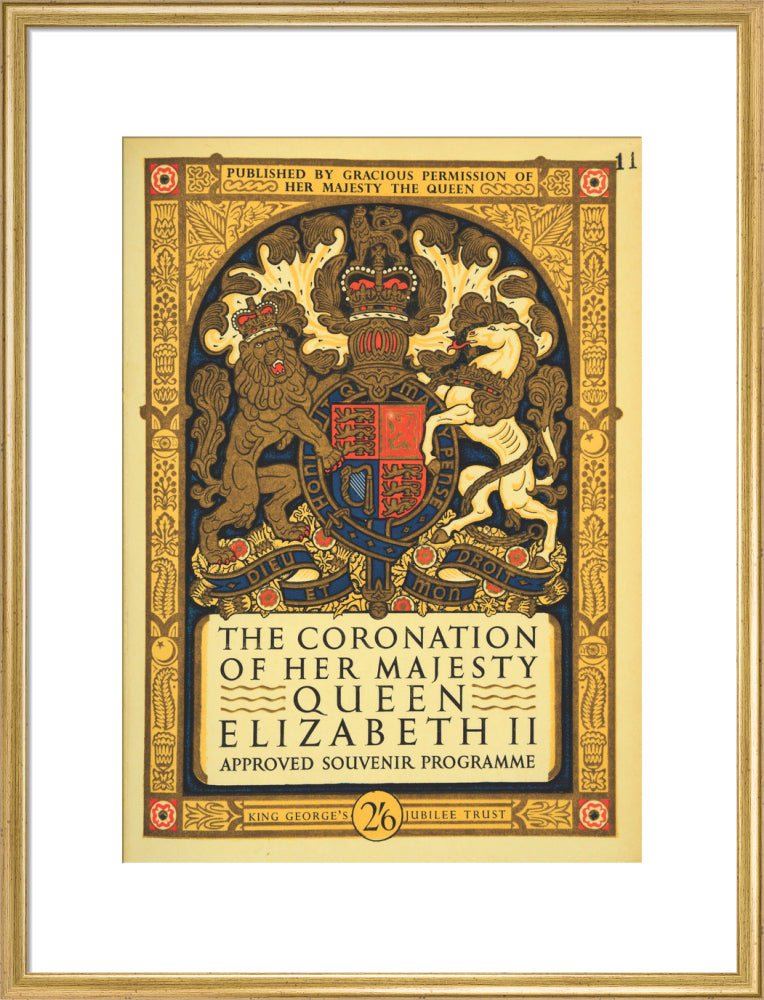 Souvenir Programme for the Coronation of Elizabeth II