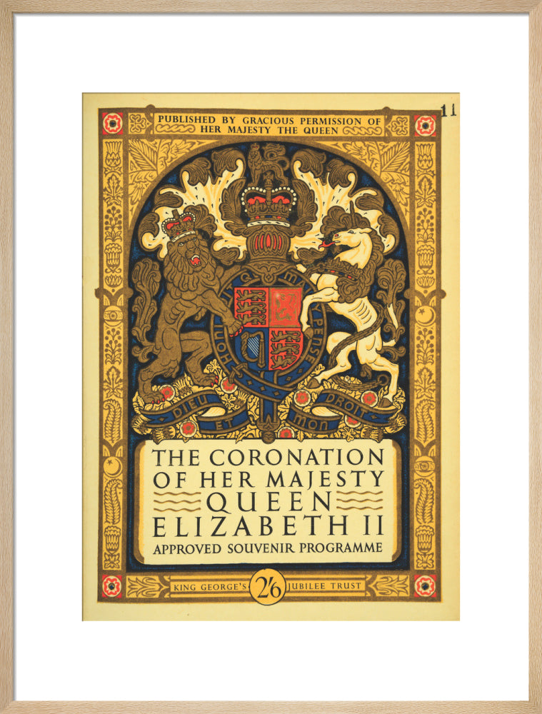Souvenir Programme for the Coronation of Elizabeth II