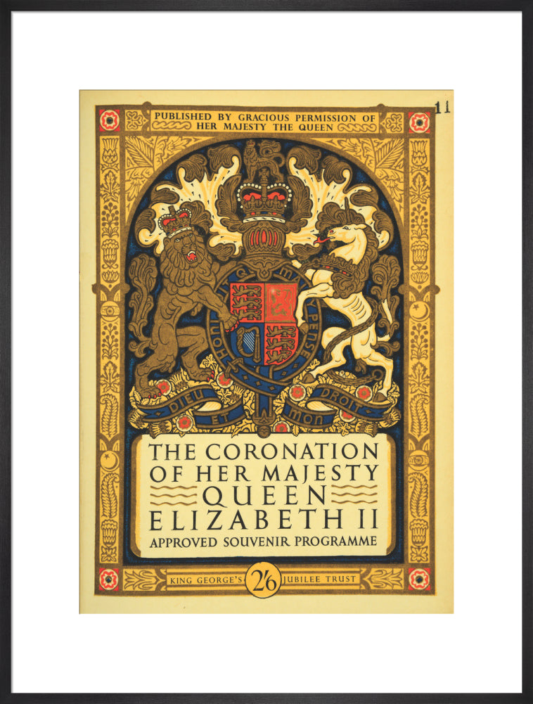 Souvenir Programme for the Coronation of Elizabeth II