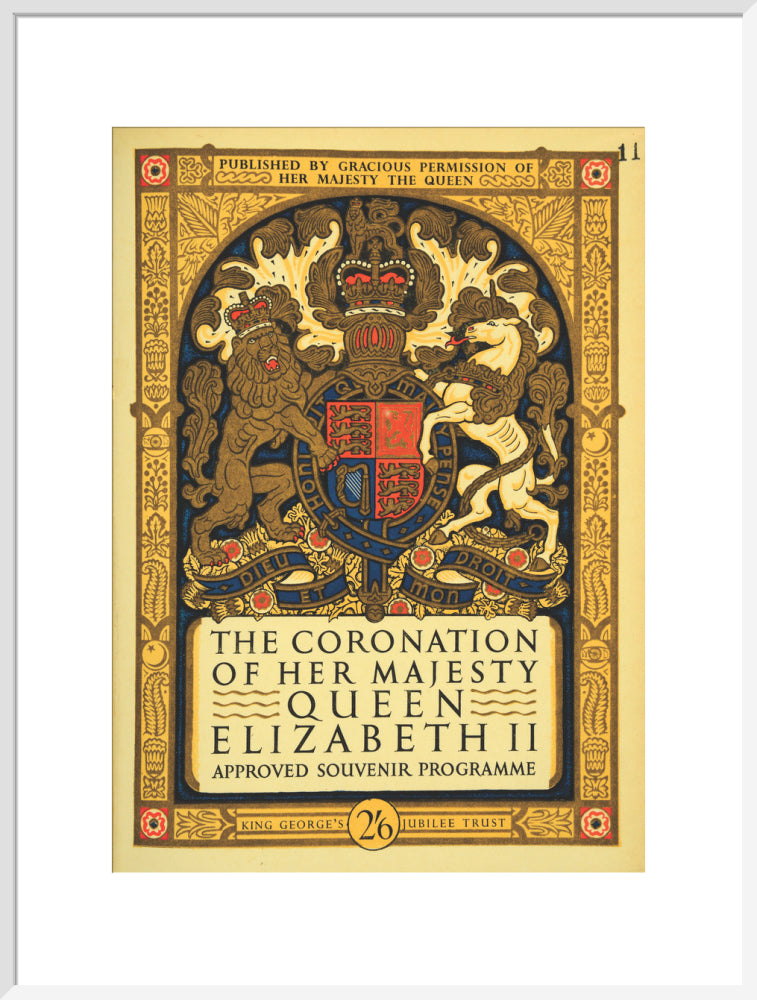Souvenir Programme for the Coronation of Elizabeth II