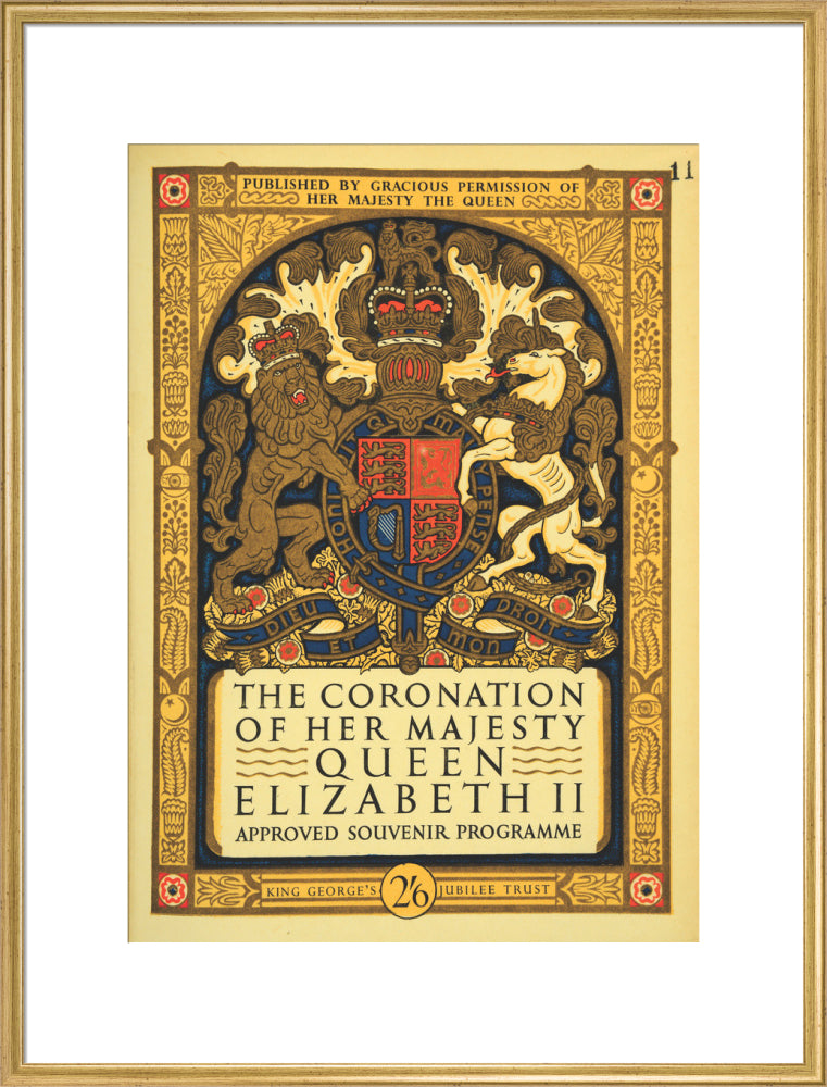 Souvenir Programme for the Coronation of Elizabeth II