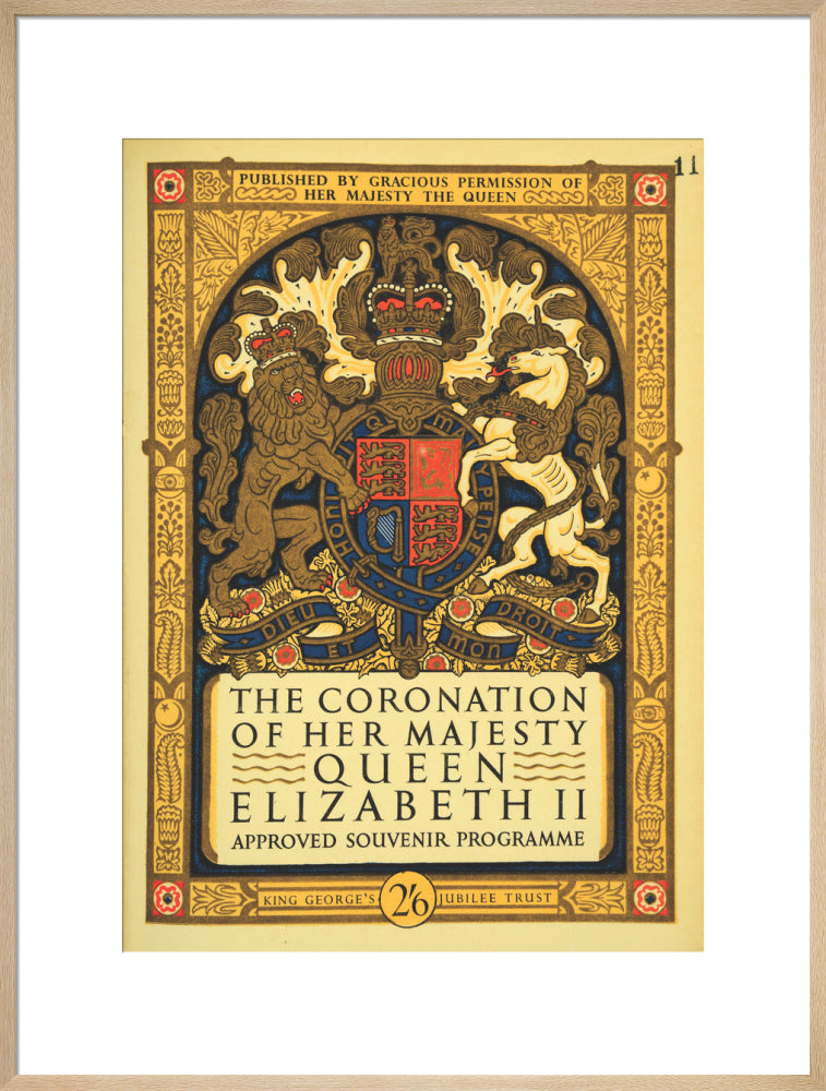 Souvenir Programme for the Coronation of Elizabeth II