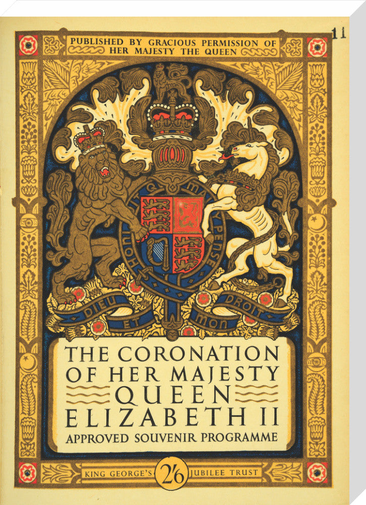 Souvenir Programme for the Coronation of Elizabeth II