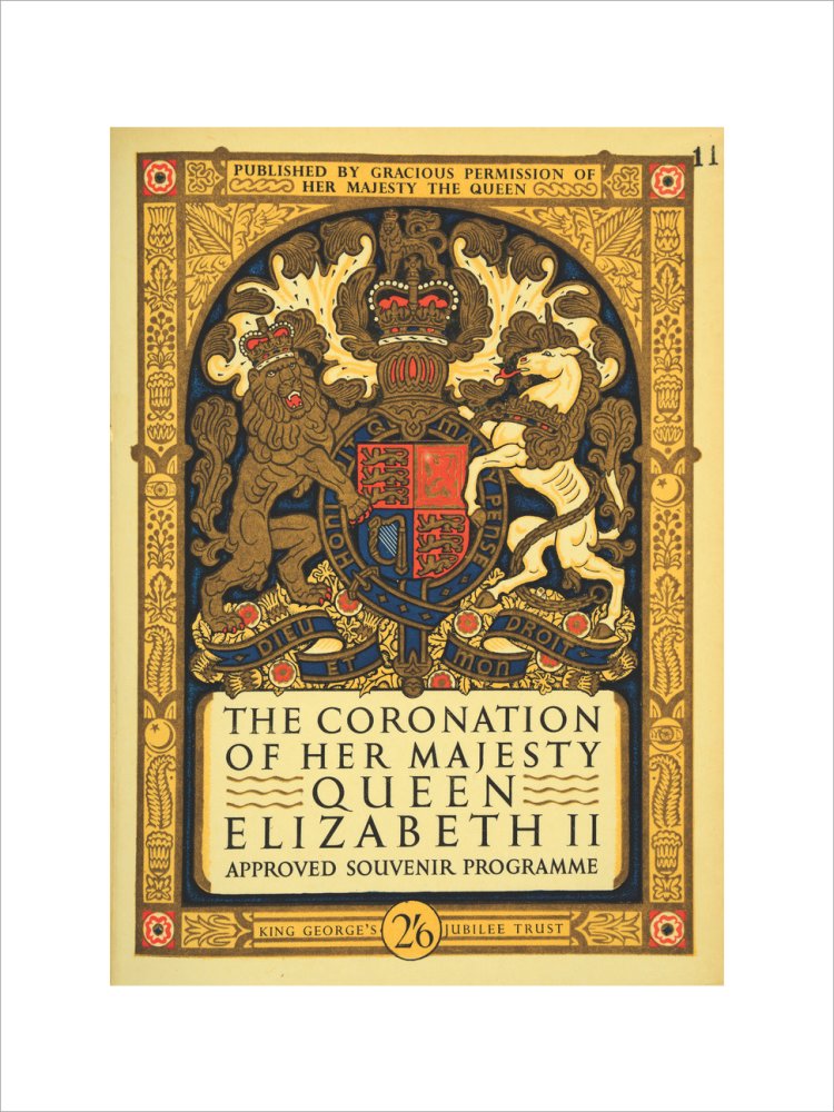 Souvenir Programme for the Coronation of Elizabeth II