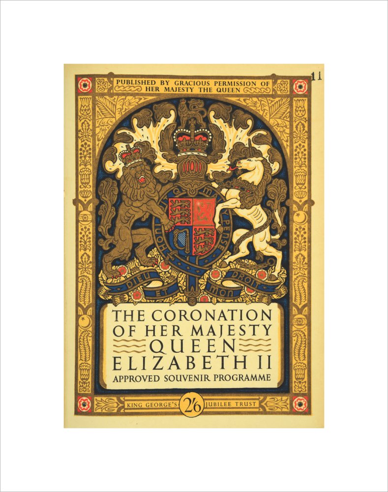 Souvenir Programme for the Coronation of Elizabeth II