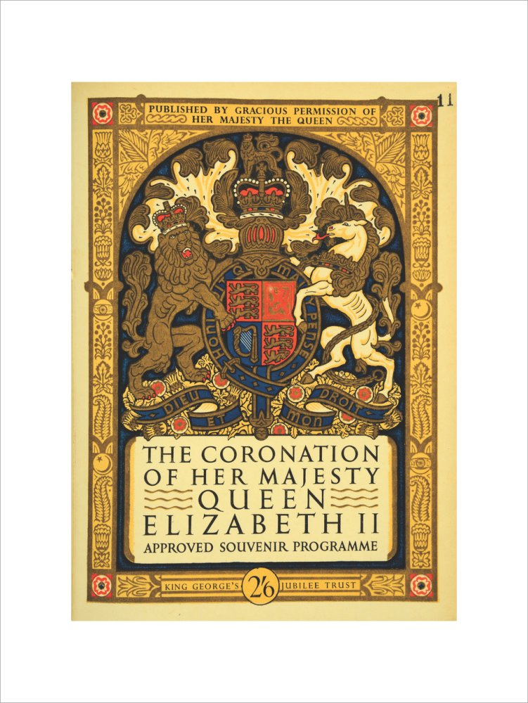Souvenir Programme for the Coronation of Elizabeth II
