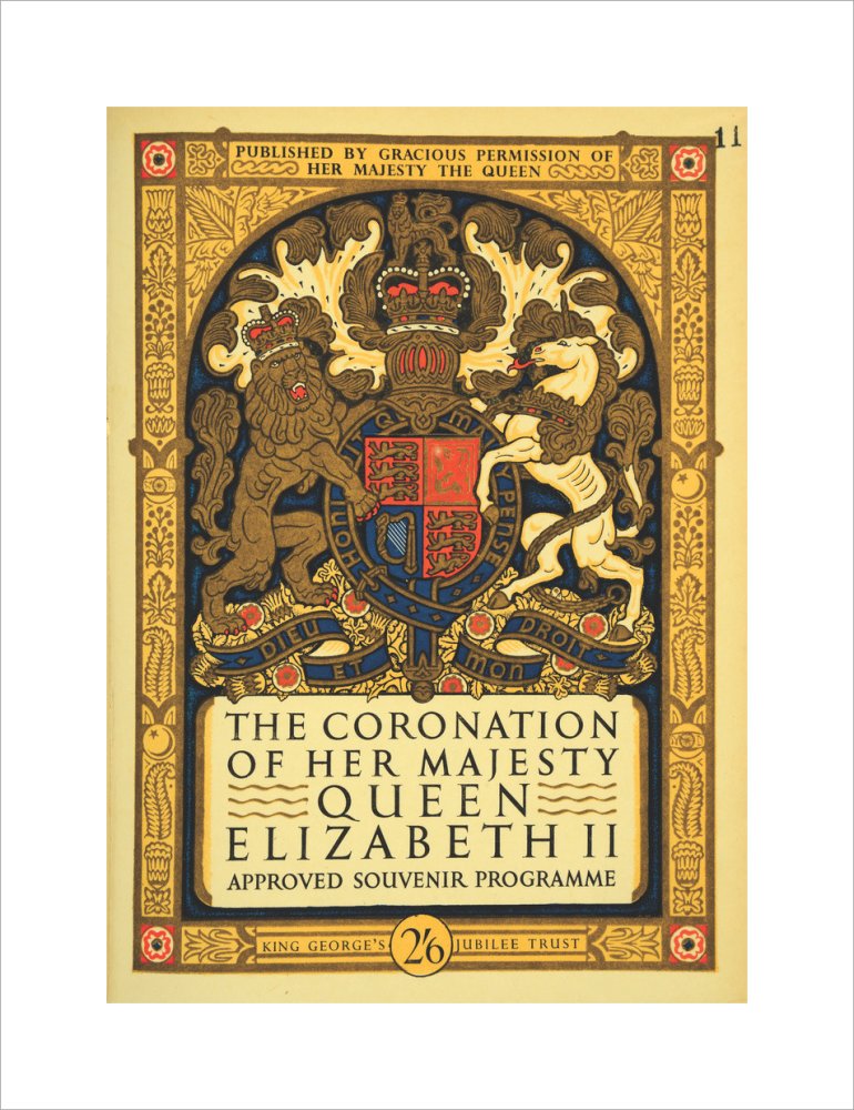 Souvenir Programme for the Coronation of Elizabeth II