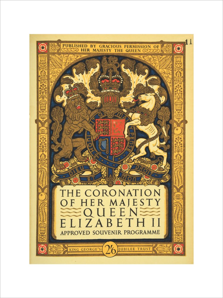 Souvenir Programme for the Coronation of Elizabeth II