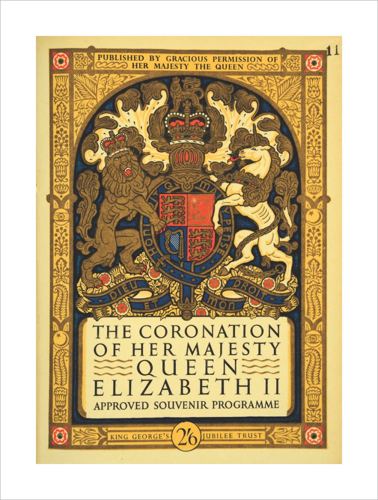 Souvenir Programme for the Coronation of Elizabeth II