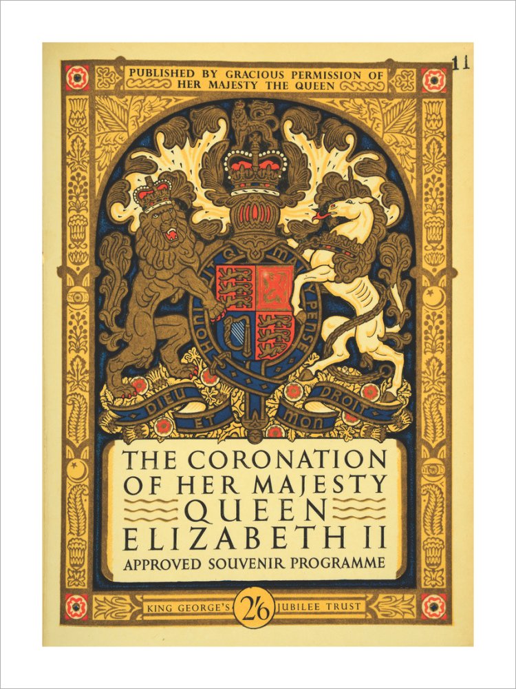 Souvenir Programme for the Coronation of Elizabeth II