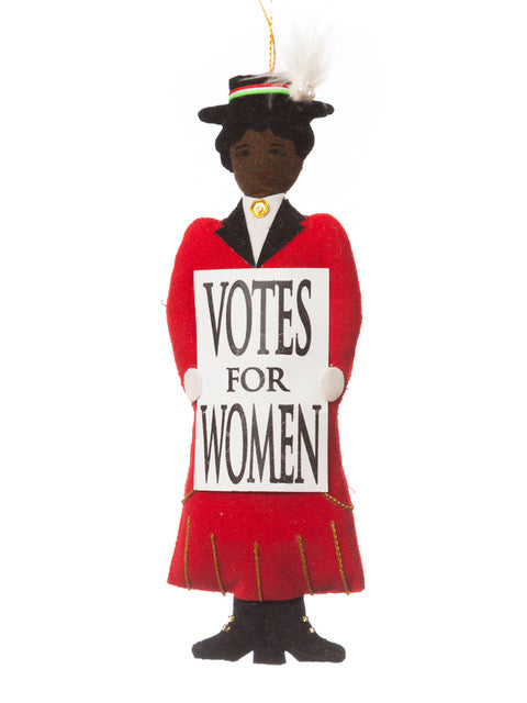 Suffragist Red Decoration