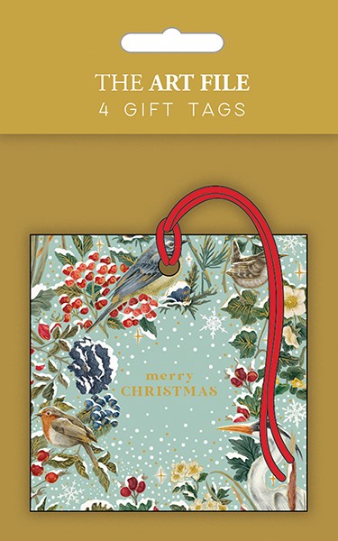 Frosted River Christmas Gift Tag Pack